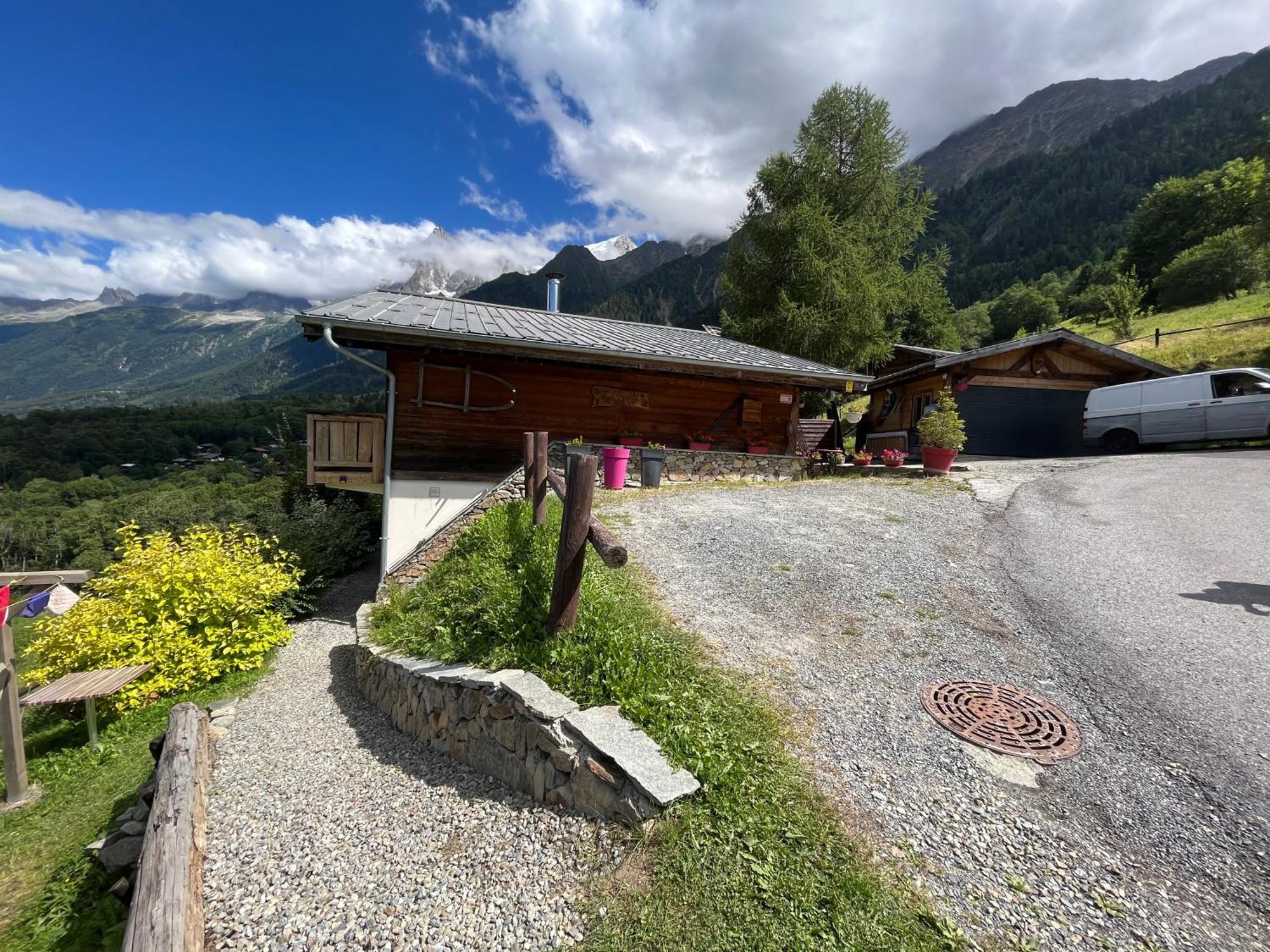 Amazing View Appartement Du Chalet Les Houches Bagian luar foto